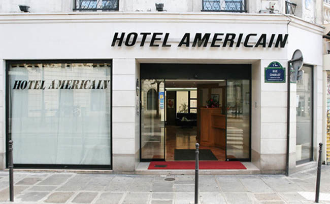 Hotel Americain Paříž Exteriér fotografie