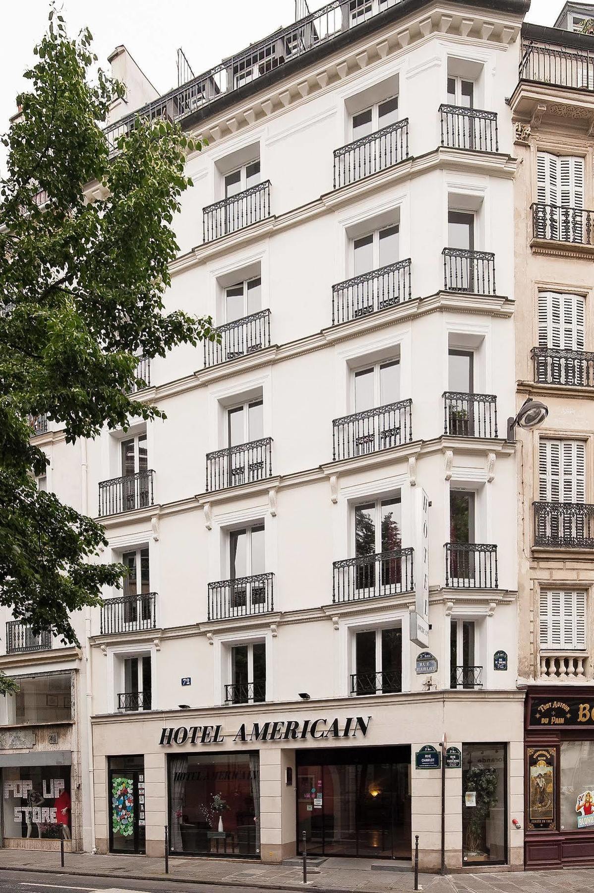 Hotel Americain Paříž Exteriér fotografie